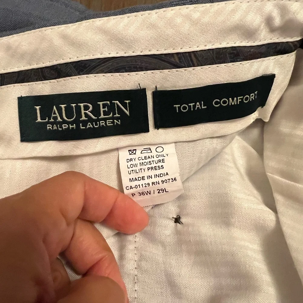 Ralph Lauren Blue Gray Chinos